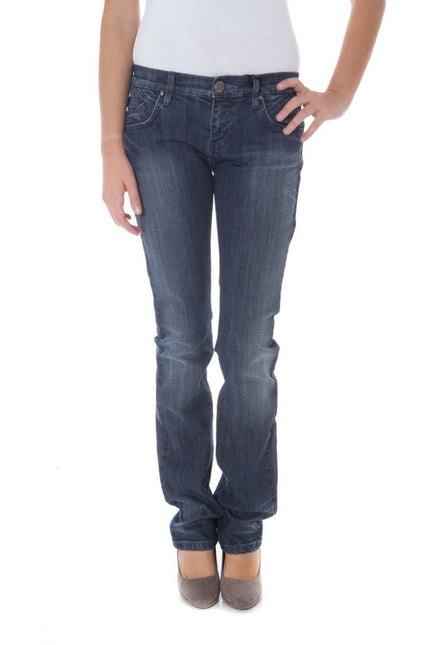 Phard Blue Cotton Jeans & Pant