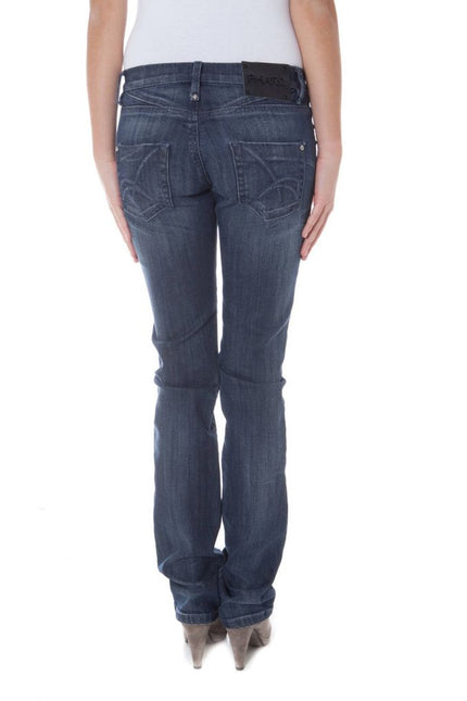 Phard Blue Cotton Jeans & Pant