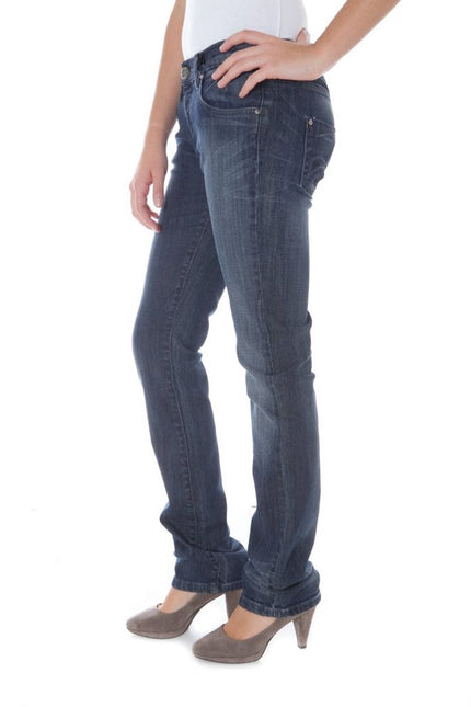 Phard Blue Cotton Jeans & Pant