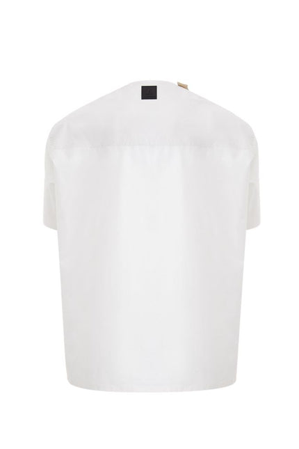 Emporio Armani White Cotton Sweater