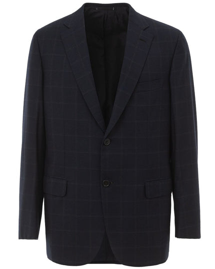 Brioni Blue Wool Blazer