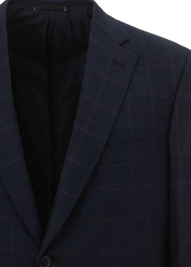 Brioni Blue Wool Blazer