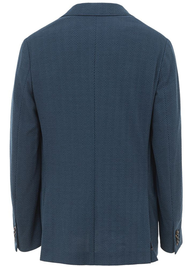 Brioni Blue Wool Blazer