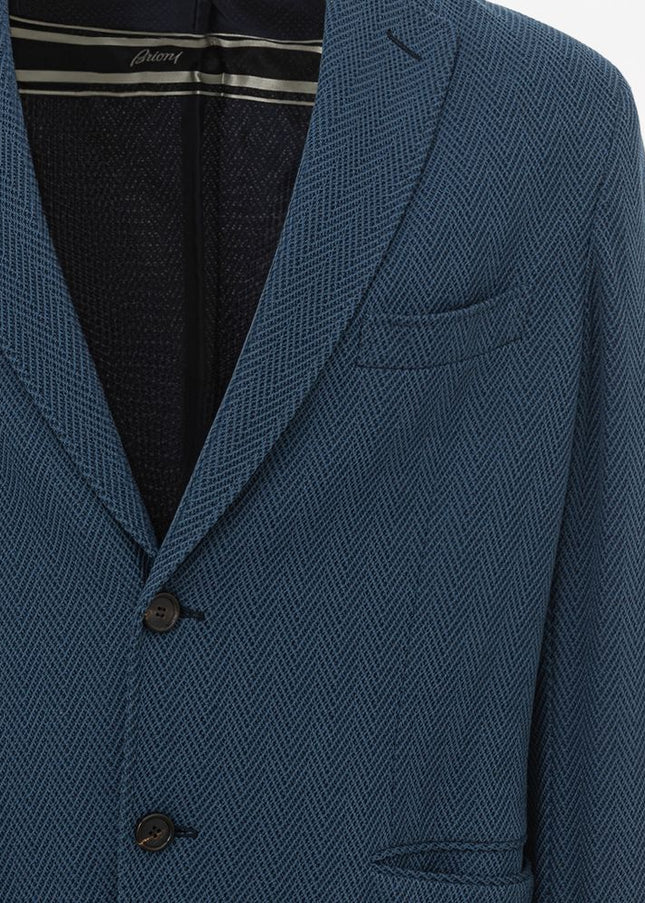 Brioni Blue Wool Blazer