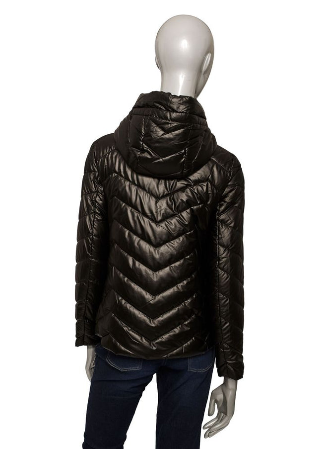 Baldinini Trend Black Polyester Women Jacket