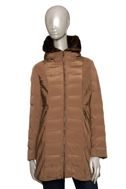 Baldinini Trend Brown Polyester Women Jacket