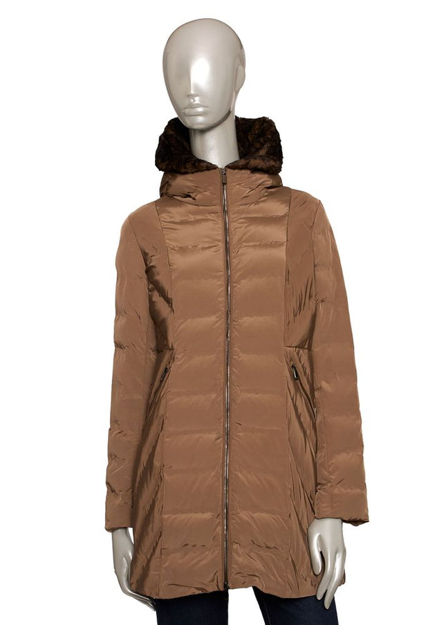 Baldinini Trend Brown Polyester Women Jacket