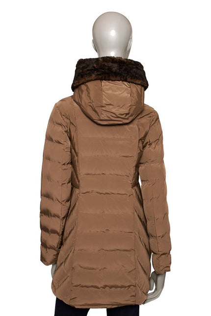 Baldinini Trend Brown Polyester Women Jacket