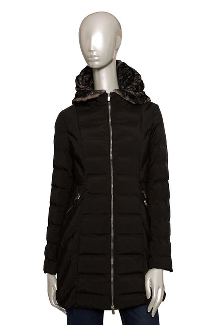 Baldinini Trend Black Polyester Women Jacket