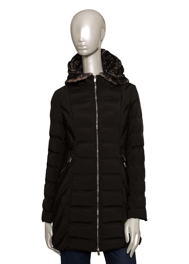 Baldinini Trend Black Polyester Women Jacket