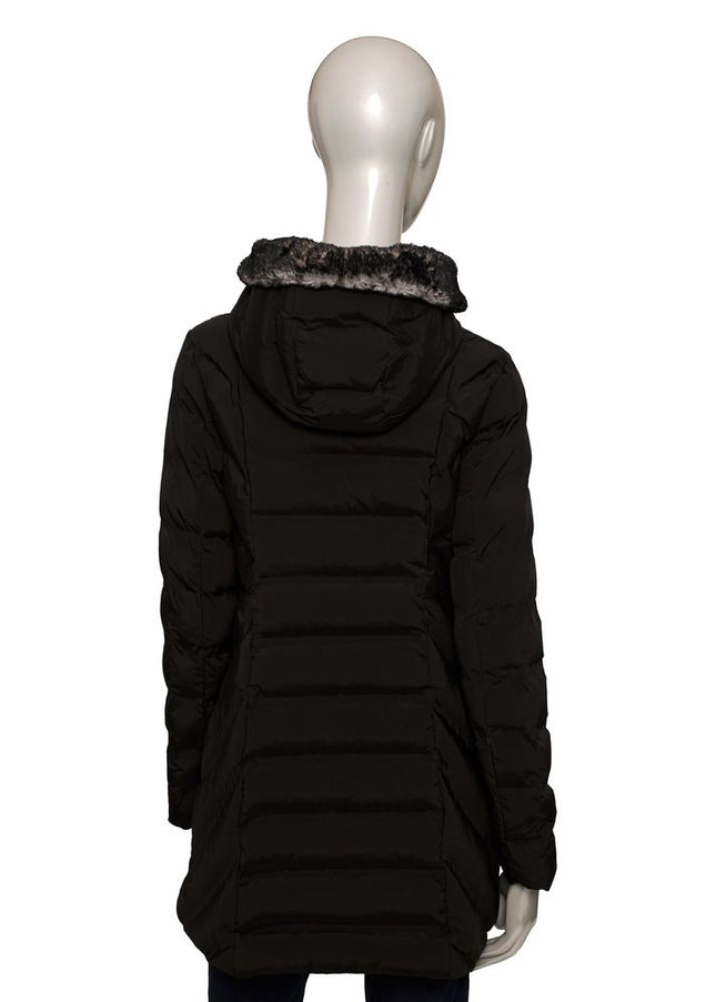 Baldinini Trend Black Polyester Women Jacket