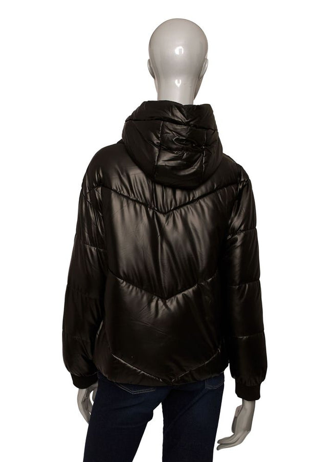 Baldinini Trend Black Polyester Women Jacket