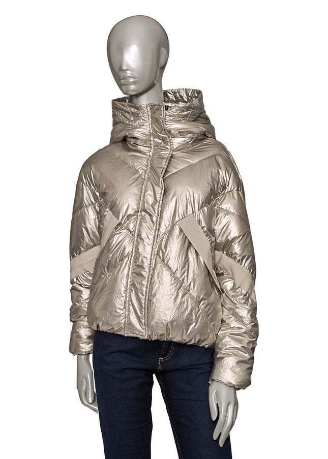 Baldinini Trend Silver Polyester Women Jacket