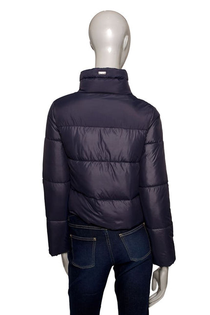 Baldinini Trend Blue Polyester Women Jacket