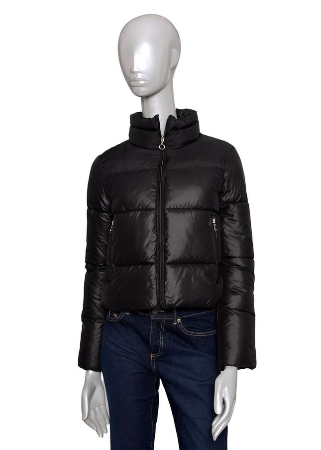 Baldinini Trend Black Polyester Women Jacket