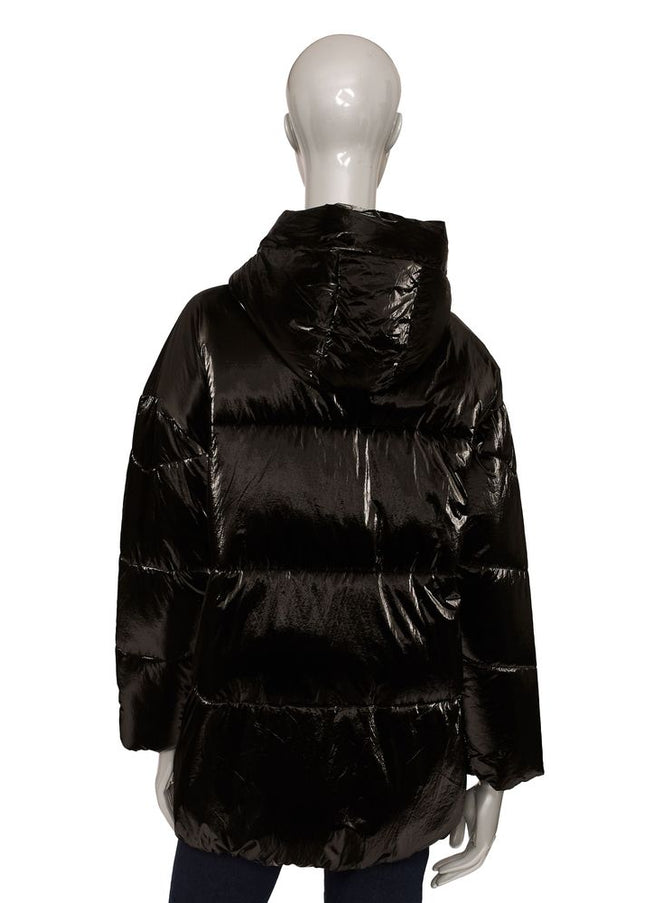 Baldinini Trend Black Polyester Women Jacket