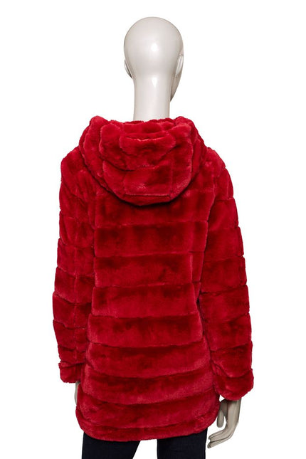 Baldinini Trend Red Polyester Women Jacket