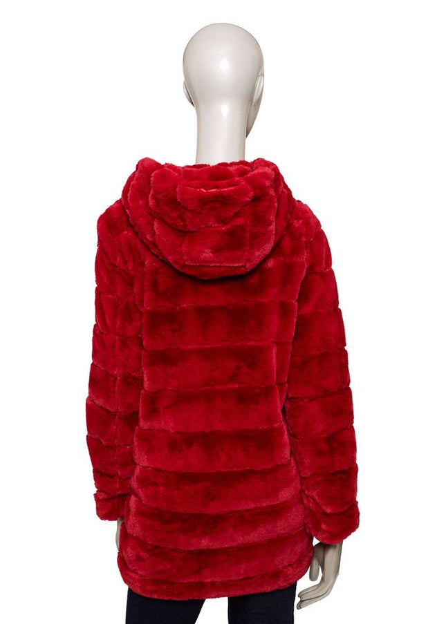 Baldinini Trend Red Polyester Women Jacket