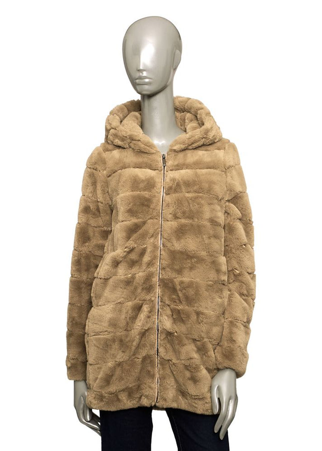 Baldinini Trend Beige Polyester Women Coat