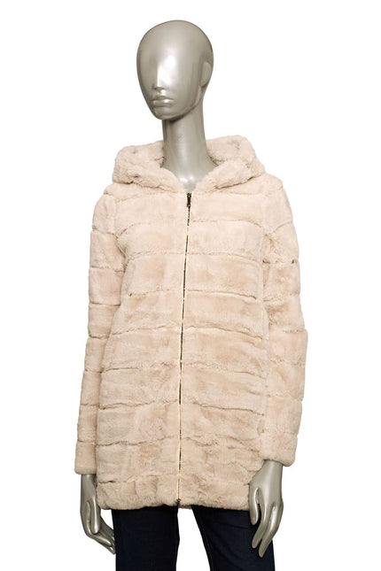 Baldinini Trend Beige Polyester Women Jacket