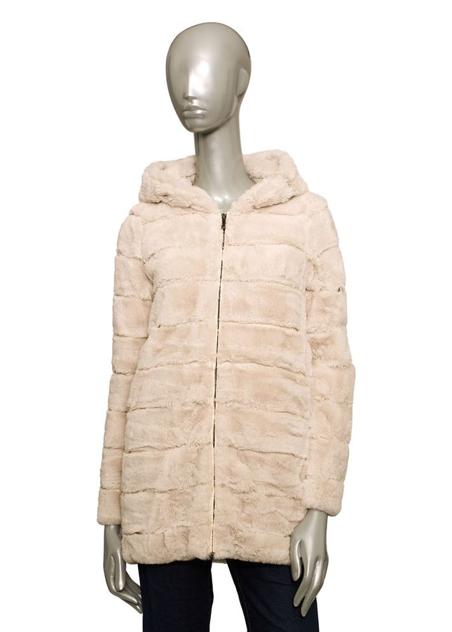 Baldinini Trend Beige Polyester Women Jacket