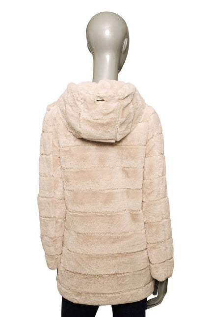 Baldinini Trend Beige Polyester Women Jacket