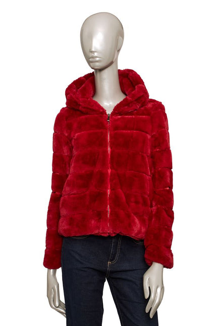 Baldinini Trend Red Polyester Women Jacket