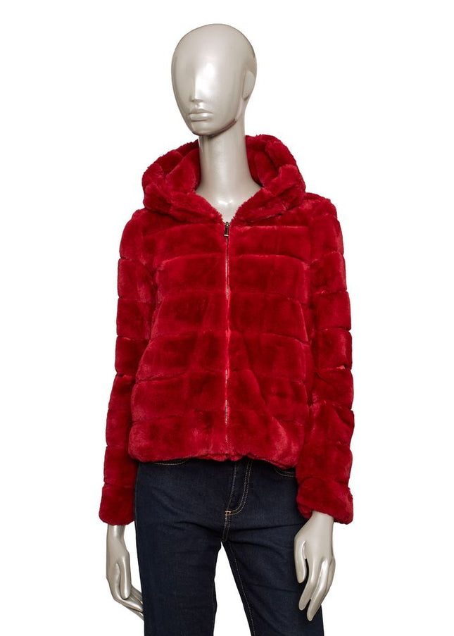 Baldinini Trend Red Polyester Women Jacket