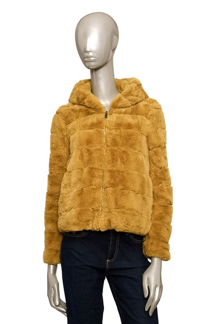 Baldinini Trend Yellow Polyester Women Jacket