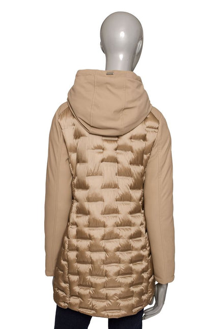 Baldinini Trend Beige Polyester Women Jacket