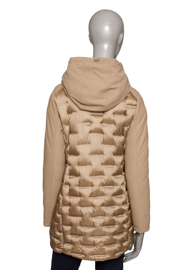 Baldinini Trend Beige Polyester Women Jacket