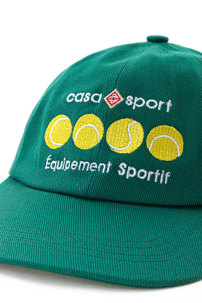 Casablanca Green Cotton Hats & Cap