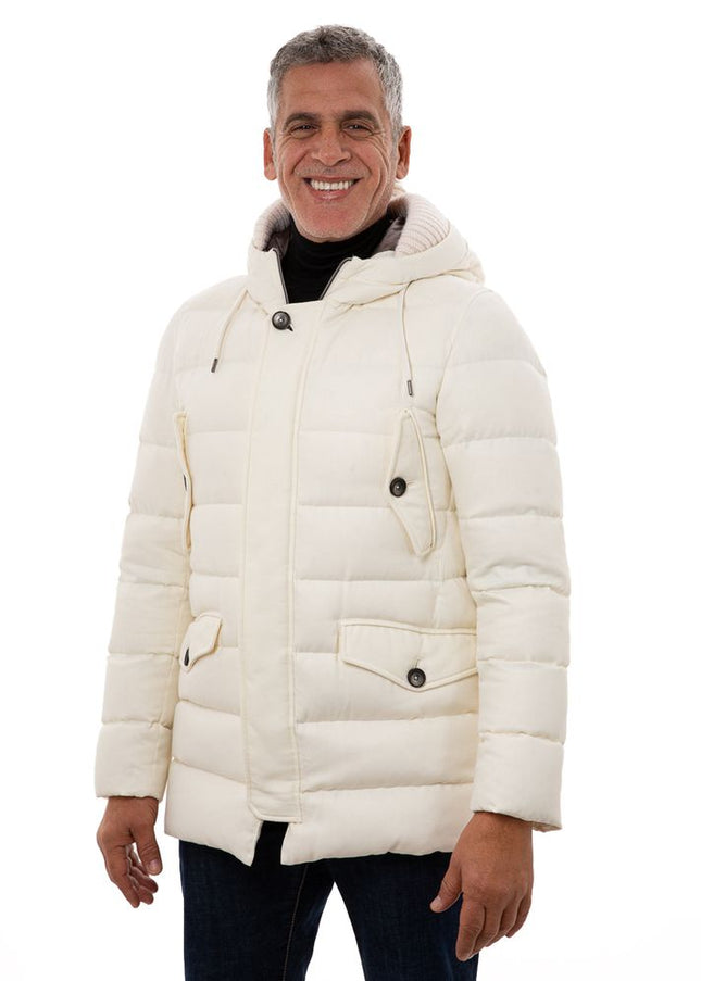 Herno White Viscose Jacket