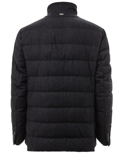 Herno Black Wool Jacket