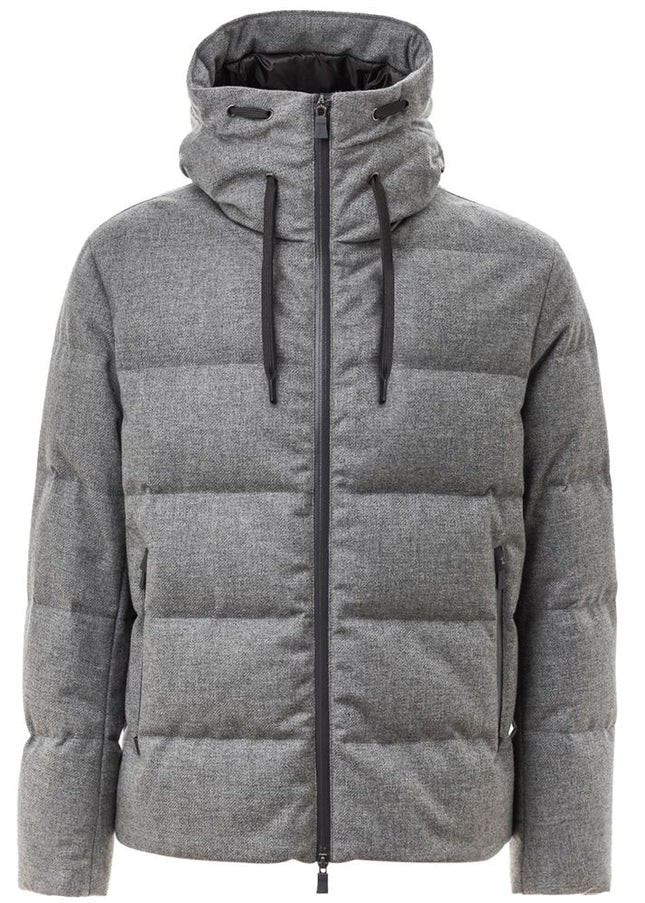 Herno Gray Wool Jacket