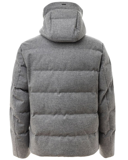 Herno Gray Wool Jacket