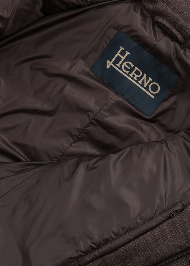 Herno Brown Wool Jacket