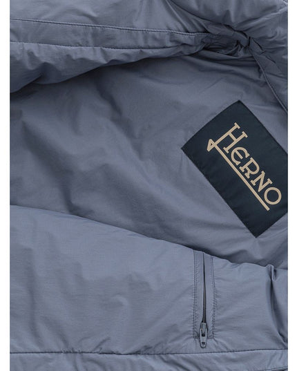 Herno Blue Polyester Jacket