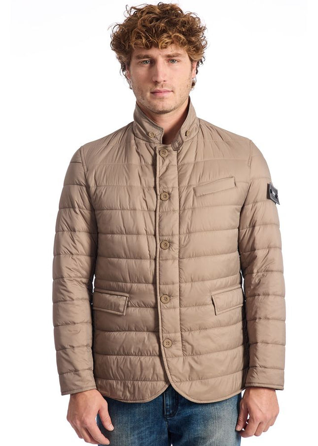 Baldinini Trend Beige Polyester Jacket