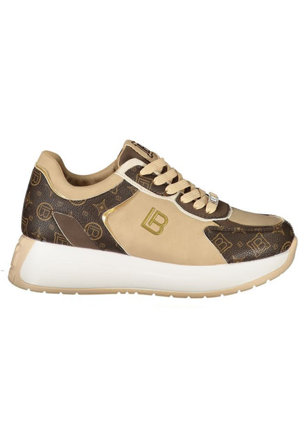 Laura Biagiotti Beige Polyethylene Sneaker