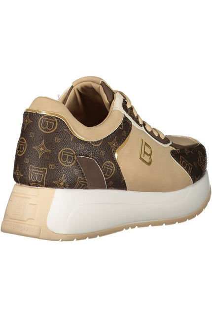 Laura Biagiotti Beige Polyethylene Sneaker