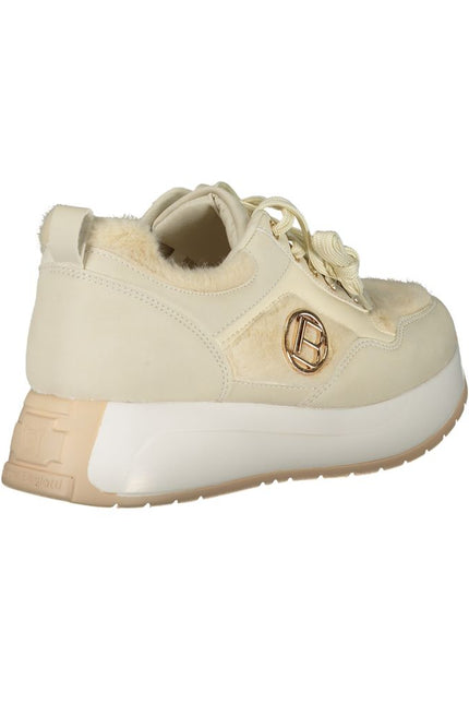 Laura Biagiotti Beige Polyethylene Sneaker