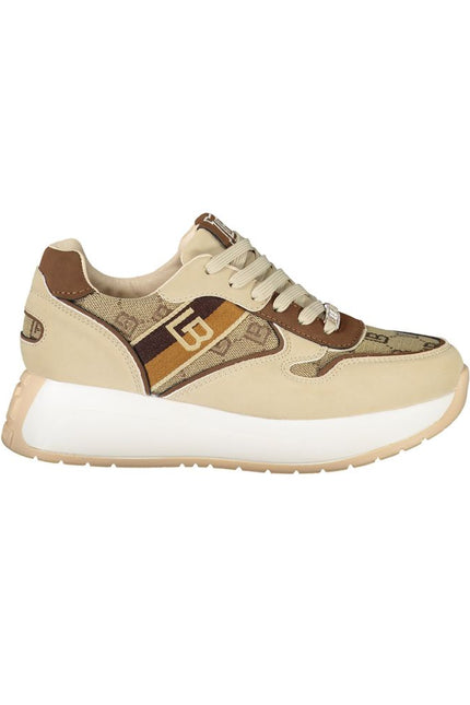 Laura Biagiotti Beige Polyester Sneaker