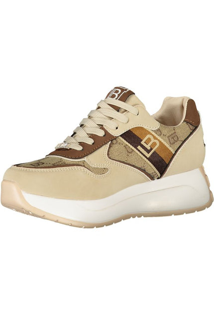 Laura Biagiotti Beige Polyester Sneaker