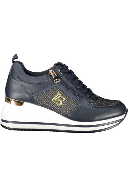 Laura Biagiotti Blue Polyester Sneaker