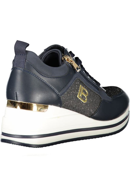 Laura Biagiotti Blue Polyester Sneaker