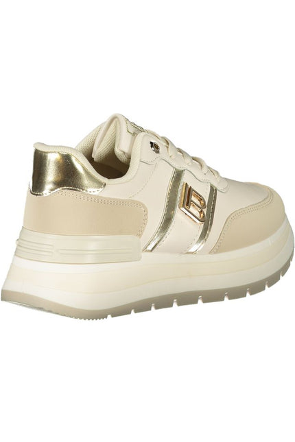 Laura Biagiotti Beige Polyester Sneaker