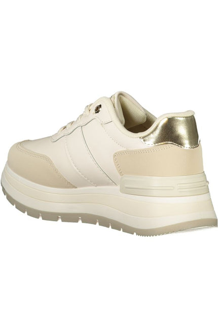 Laura Biagiotti Beige Polyester Sneaker