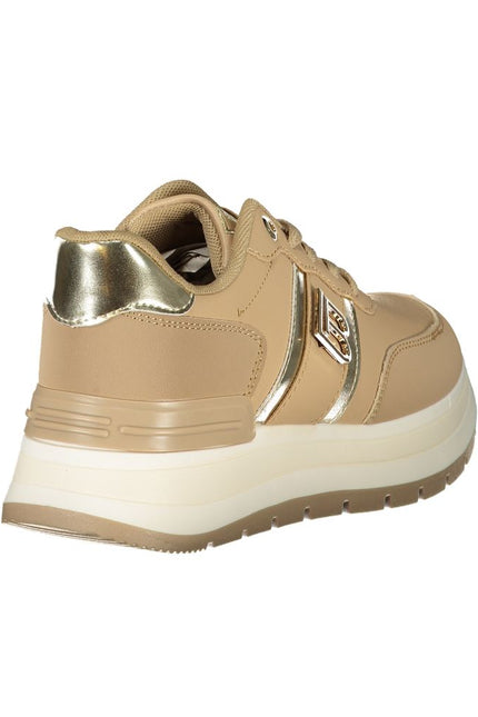 Laura Biagiotti Beige Polyester Sneaker