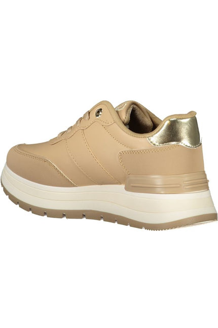 Laura Biagiotti Beige Polyester Sneaker